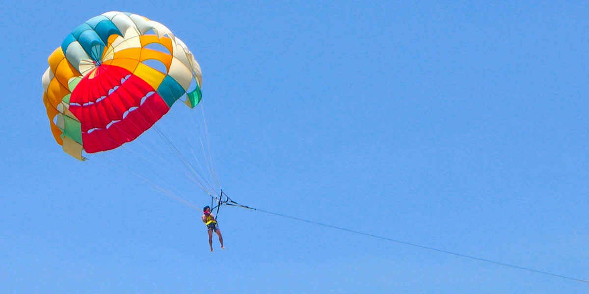 하마히가섬 패러세일링