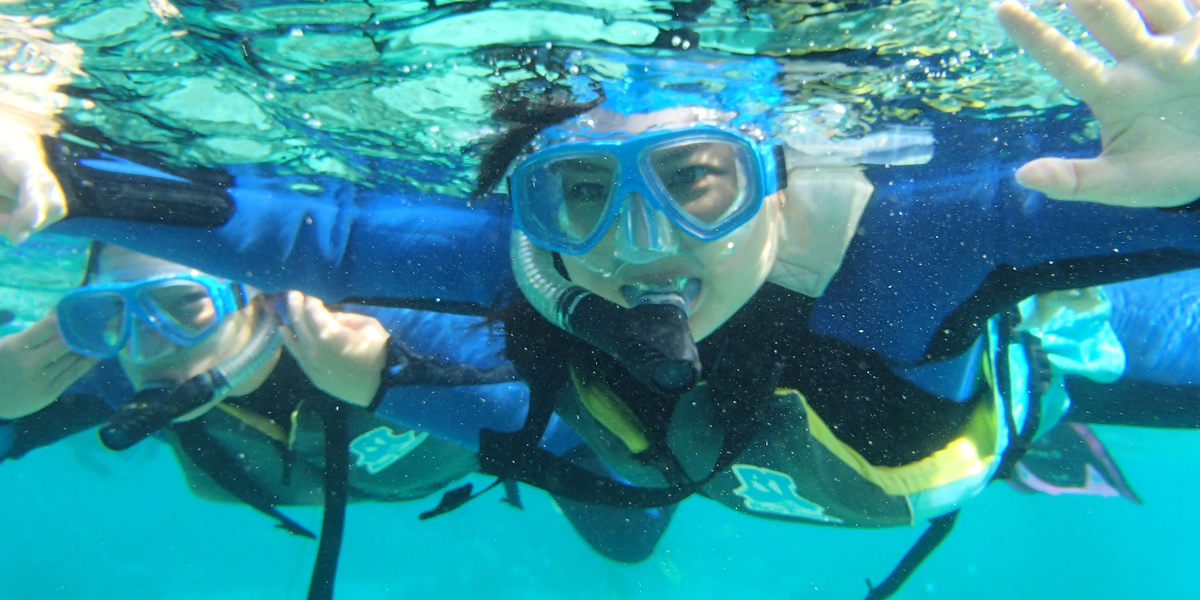 하마히가섬 패러세일링&遊び放題&스노클링