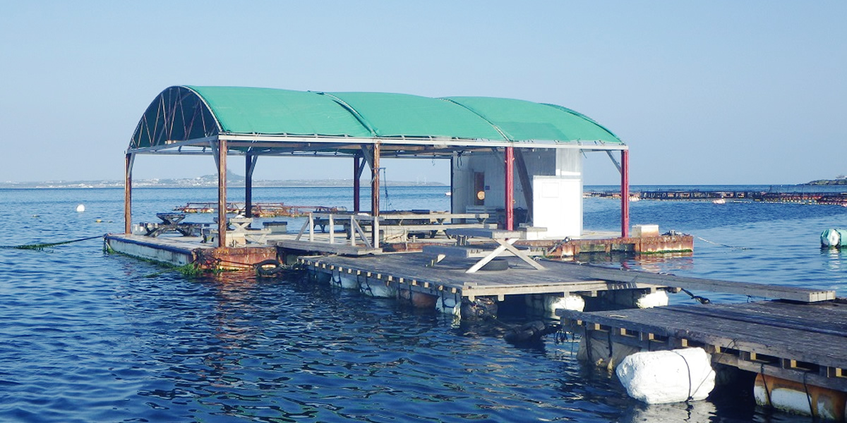 모토부 뗏목 낚시 전세 코스