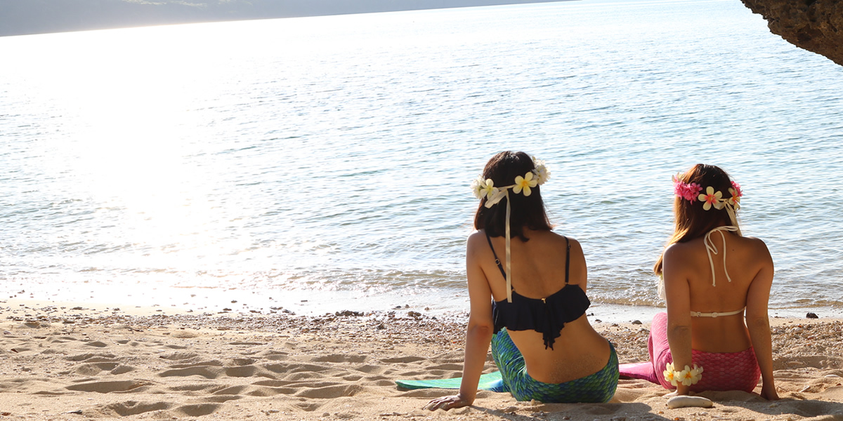 美人さんのマーメイドショット