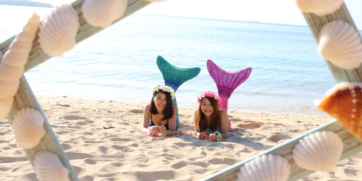 フォトフレーム仲良しマーメイド