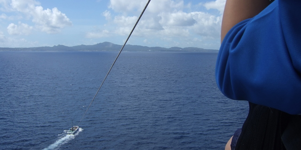 パラセーリングうるま市&青の洞窟体験ダイビング