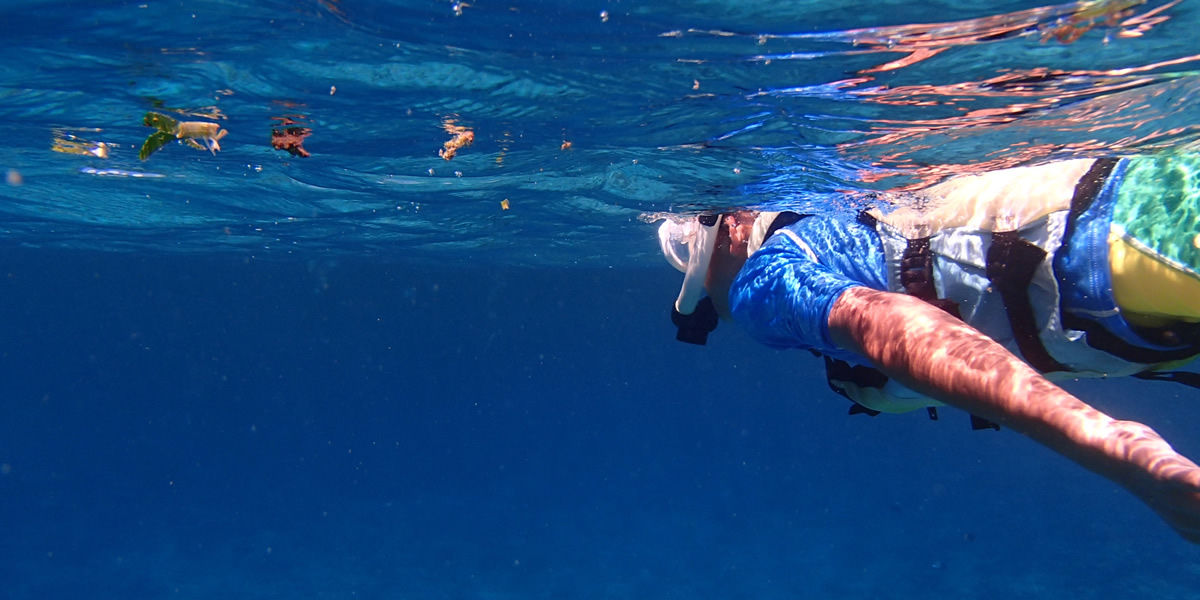 海面シュノーケル