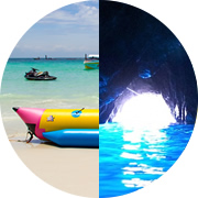 놀이기구 무제한&푸른 동굴 스노클링